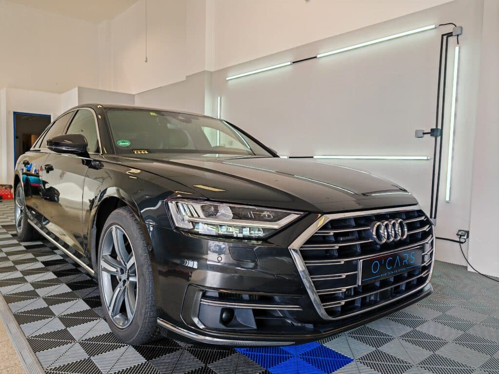 Audi A8 ruční mytí Olomouc