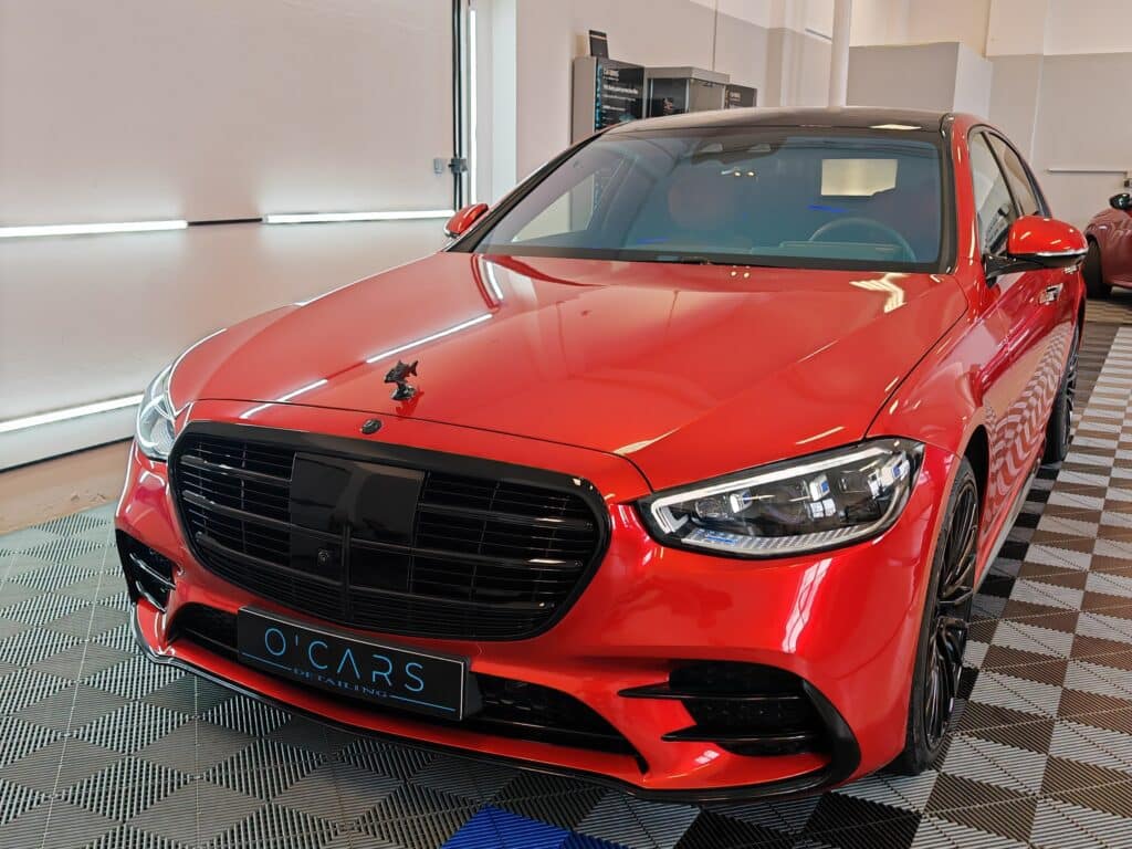 Mercedes S – ruční mytí Olomouc